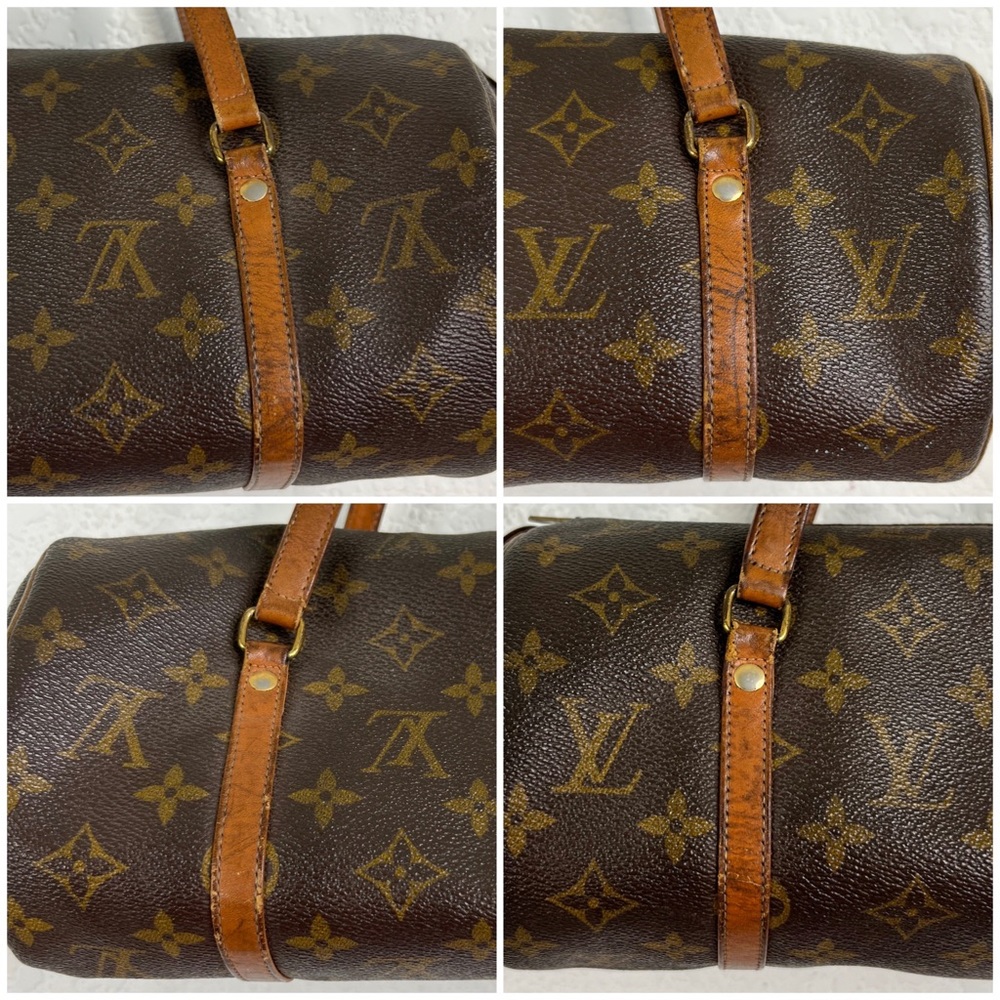Louis Vuitton Papillon 26 Leather Logomania Bag - Picture 4 of 12
